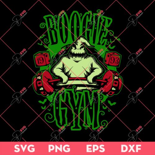 Boogie Gym SVG PNG, Boogie Fitness SVG PNG