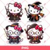 Bundle Hello Kitty Harry Potter PNG, Hello Kitty Potter Witch PNG, Hello Kitty In Hogwarts PNG