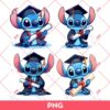 Bundle Stitch Graduation 2024 PNG, Stitch Senior 2024 PNG