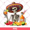 Cinco De Mayo Skeleton PNG, Skull Calebrate Cinco De Mayo PNG