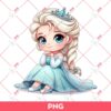 Cute Chibi Elsa Princess PNG, Disney Frozen Elsa Princess PNG