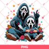 Dad And Son Ghostface PNG, Horror Characters Dad PNG, Fathers Day PNG