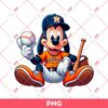 Disney Goofy Baseball Fan Astros PNG, Houston Astro Baseball Cute Goofy PNG