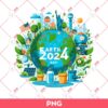 Earth Day 2024 PNG, Happy Earth Day 2024 PNG
