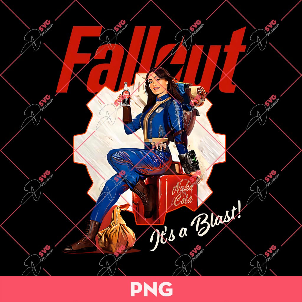 Fallout Nuka Cola PNG, Fallout It Is A Blast PNG, Fallout Series PNG