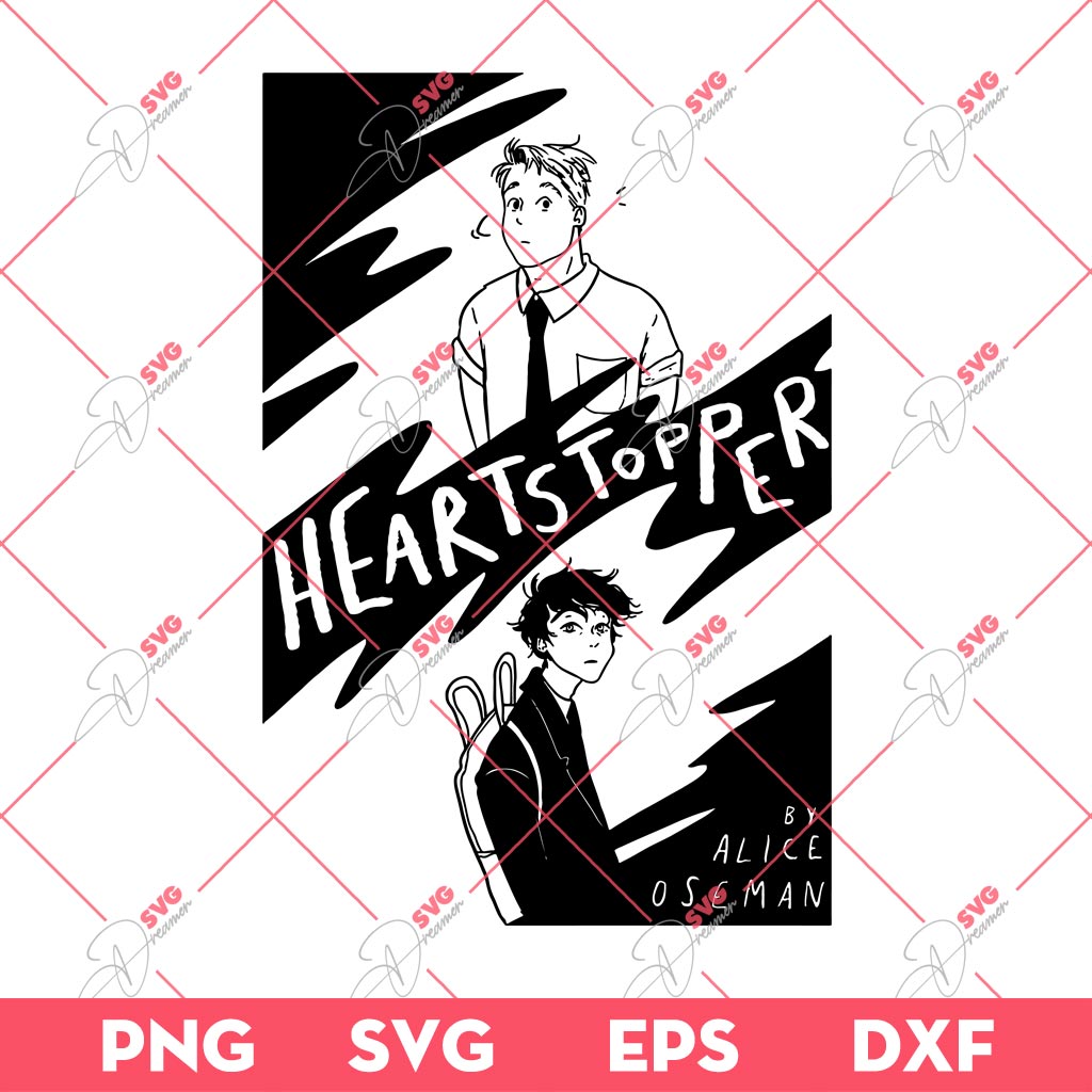 Heartstopper SVG, Heartstopper Movie SVG PNG DXF EPS