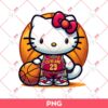 Hello Kitty Cleveland Cavaliers PNG, Kitty Basketball PNG, Hello Kitty NBA Cavaliers PNG