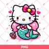 Hello Kitty Dressed As A Mermaid PNG, Kitty Mermaid PNG
