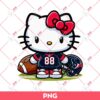 Hello Kitty Houston Texans NFL Football PNG, Kitty Texans PNG, Kitty Football PNG