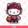 Hello Kitty Miami Heat PNG, Hello Kitty Basketball NBA Miami Heat PNG