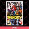 Invincible Poster Manga Style PNG, Invincible PNG