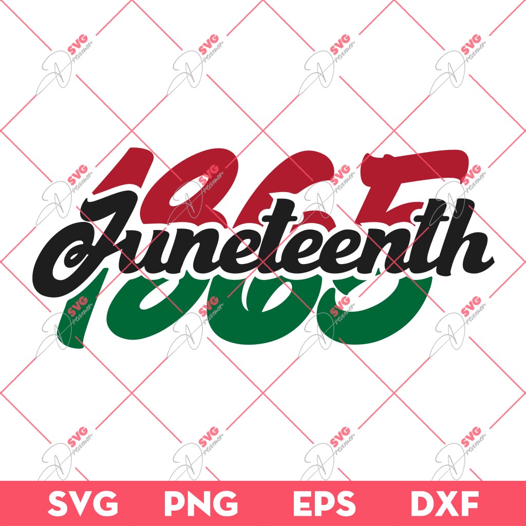Juneteenth 1865 SVG, Black History 1865 SVG, Celebrate Freedom Day SVG PNG