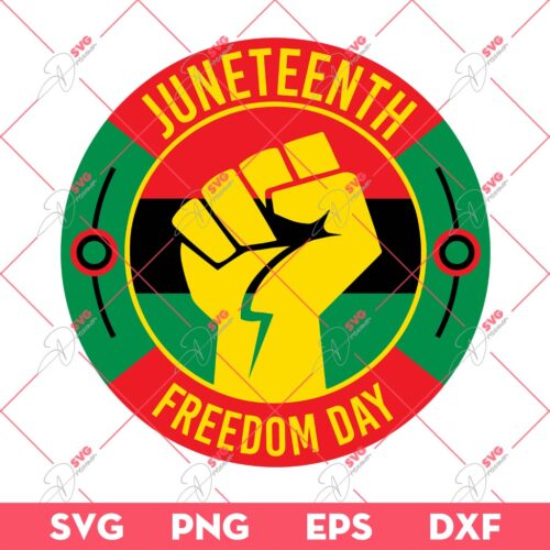 Juneteenth Freedom Day SVG, Black History 1865 SVG