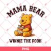 Mama Bear Winnie The Pooh PNG, Mothers Day PNG
