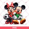 Mexican Mickey And Minnie PNG, Disney Mouse Mexico Soccer PNG