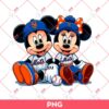 Mickey And Minnie NY Mets PNG, Disney Mickey Minnie New York Mets Baseball PNG