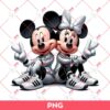 Mickey And Minnie Wearing Adidas Outfits PNG, Mickey Minnie Adidas Sport PNG