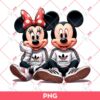 Minnie Adidas PNG, Mickey Adidas PNG, Disney Mickey Minnie Mouse Adidas Sport Outfits PNG