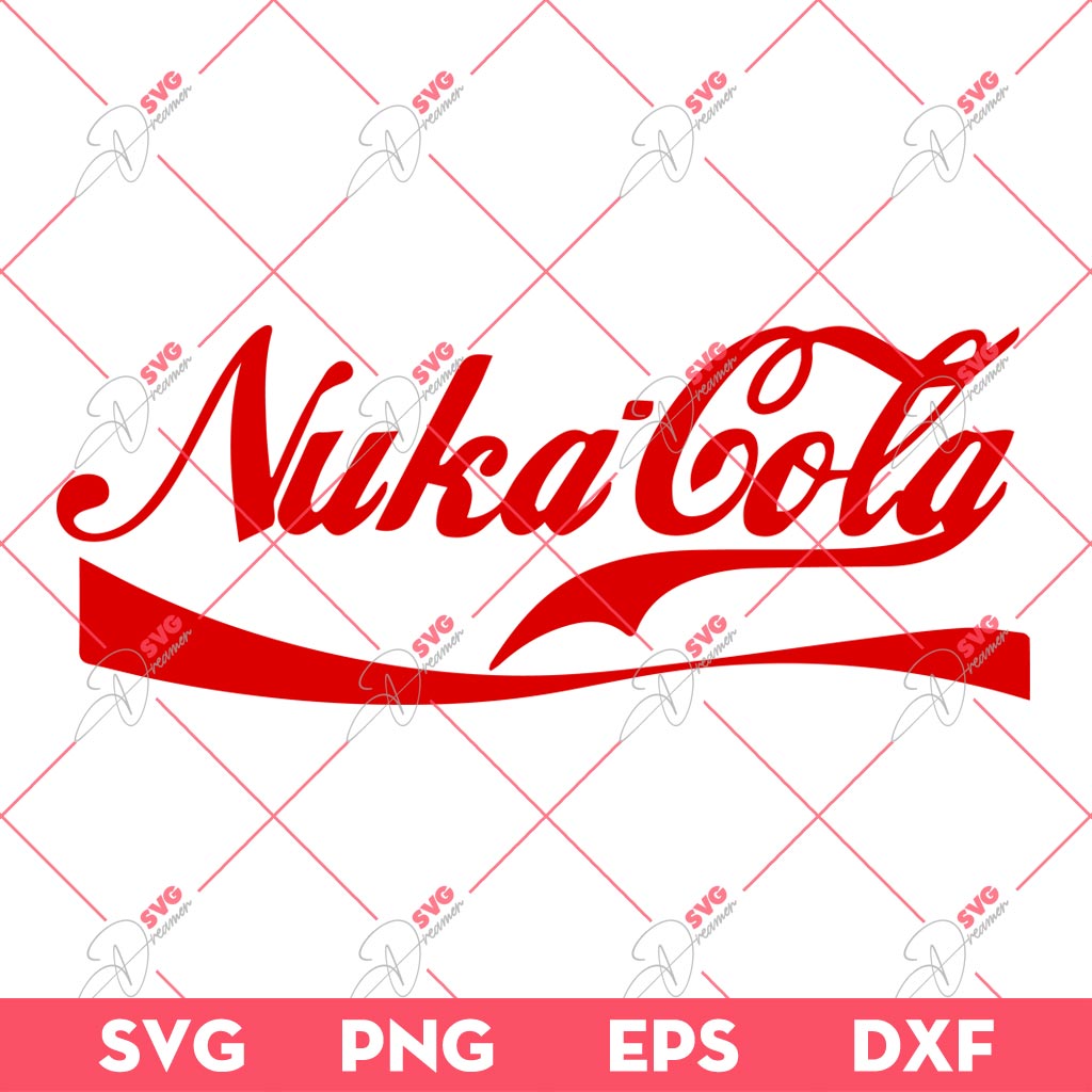 Nuka Cola Parody SVG, Nuka Cola Logo SVG PNG, Fallout SVG PNG