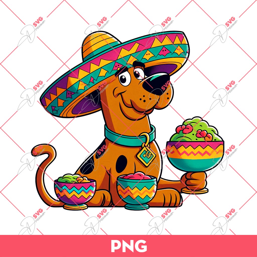 Scooby Doo Cinco De Mayo PNG, Celebrate Cinco De Mayo PNG
