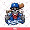 Skeleton Dodgers PNG, Skeleton Baseball PNG, Skull Dodgers Sport PNG