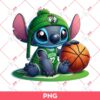 Stitch Boston Celtics PNG, Stitch Basketball PNG, Stitch NBA Boston Celtics PNG