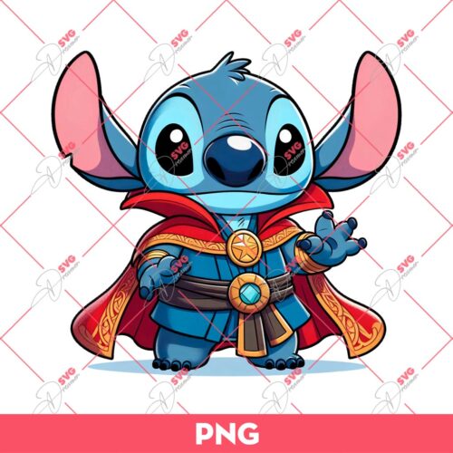 Stitch Doctor Strange PNG, Stitch Superhero PNG, Stitch Avengers PNG