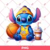 Stitch Lakers PNG, Stitch NBA Los Angeles Lakers PNG, Stitch Basketball PNG