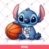 Stitch Memphis Grizzlies PNG, Stitch Basketball PNG, Stitch NBA Memphis Grizzlies PNG