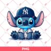 Stitch Yankees PNG, Stitch Baseball PNG, Stitch MLB New York Yankees PNG