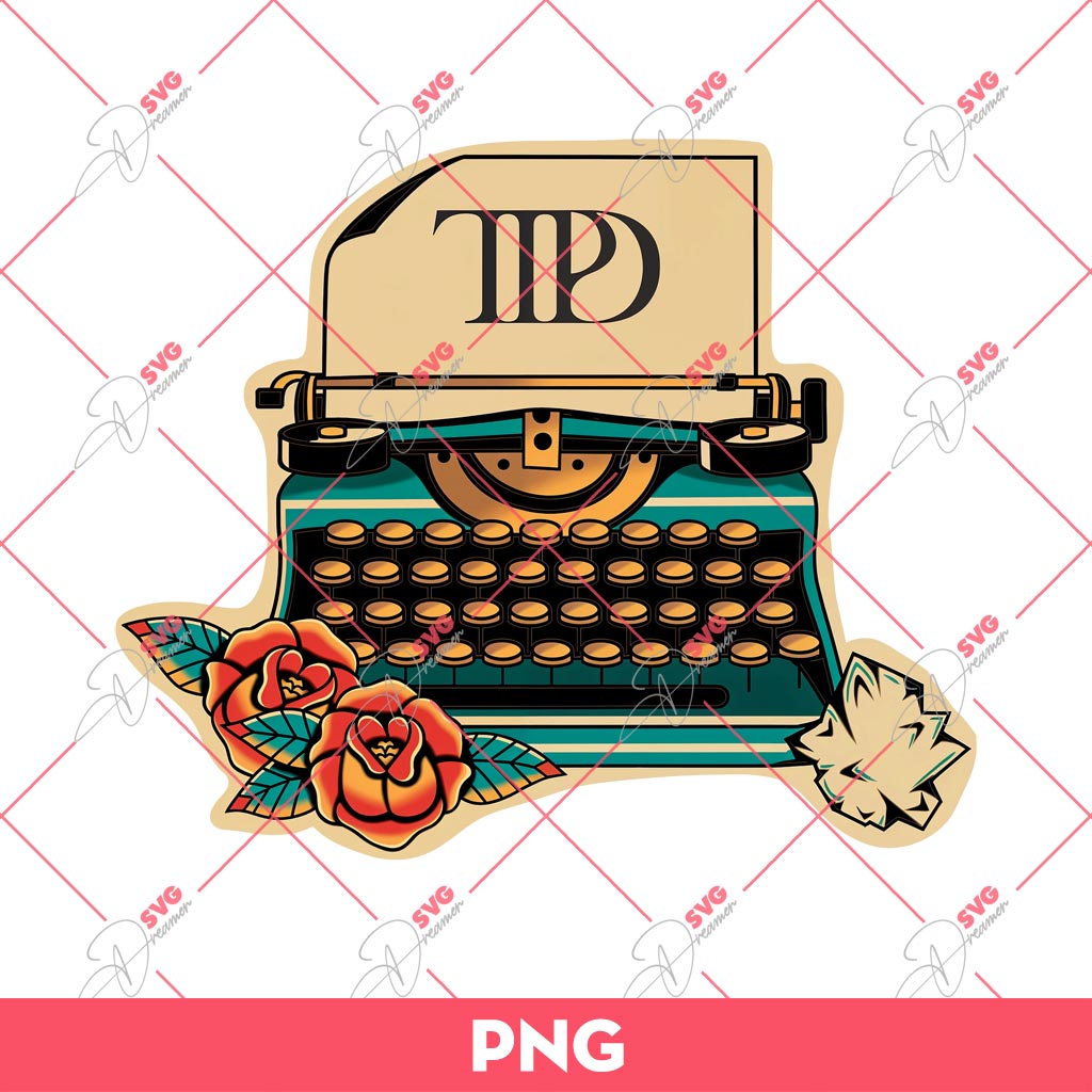 Swiftie TTPD Album 2024 PNG, The Tortured Poets Department Taylor Swift PNG