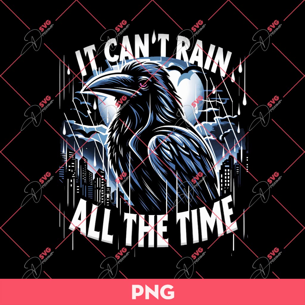 The Crow Movie PNG, It Cant Rain All The Time PNG