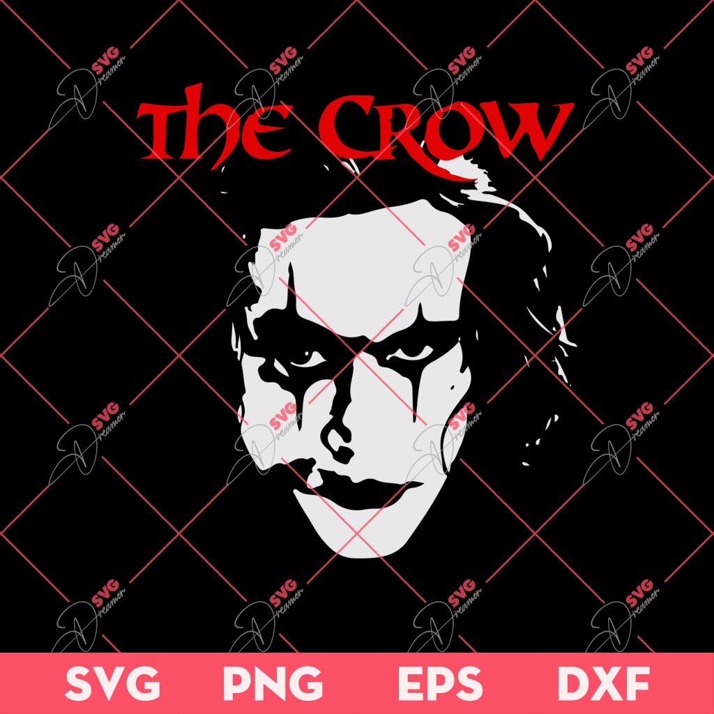The Crow V2 SVG PNG, The Crow Movie SVG PNG, RIP Brandon Lee SVG PNG