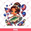 Tiana Princess Independence Day PNG, 04th Of July Disney Princess PNG