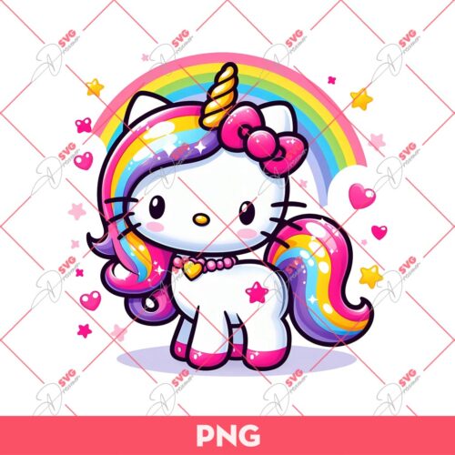 Unicorn Hello Kitty PNG, Hello Kitty X Unicorn PNG