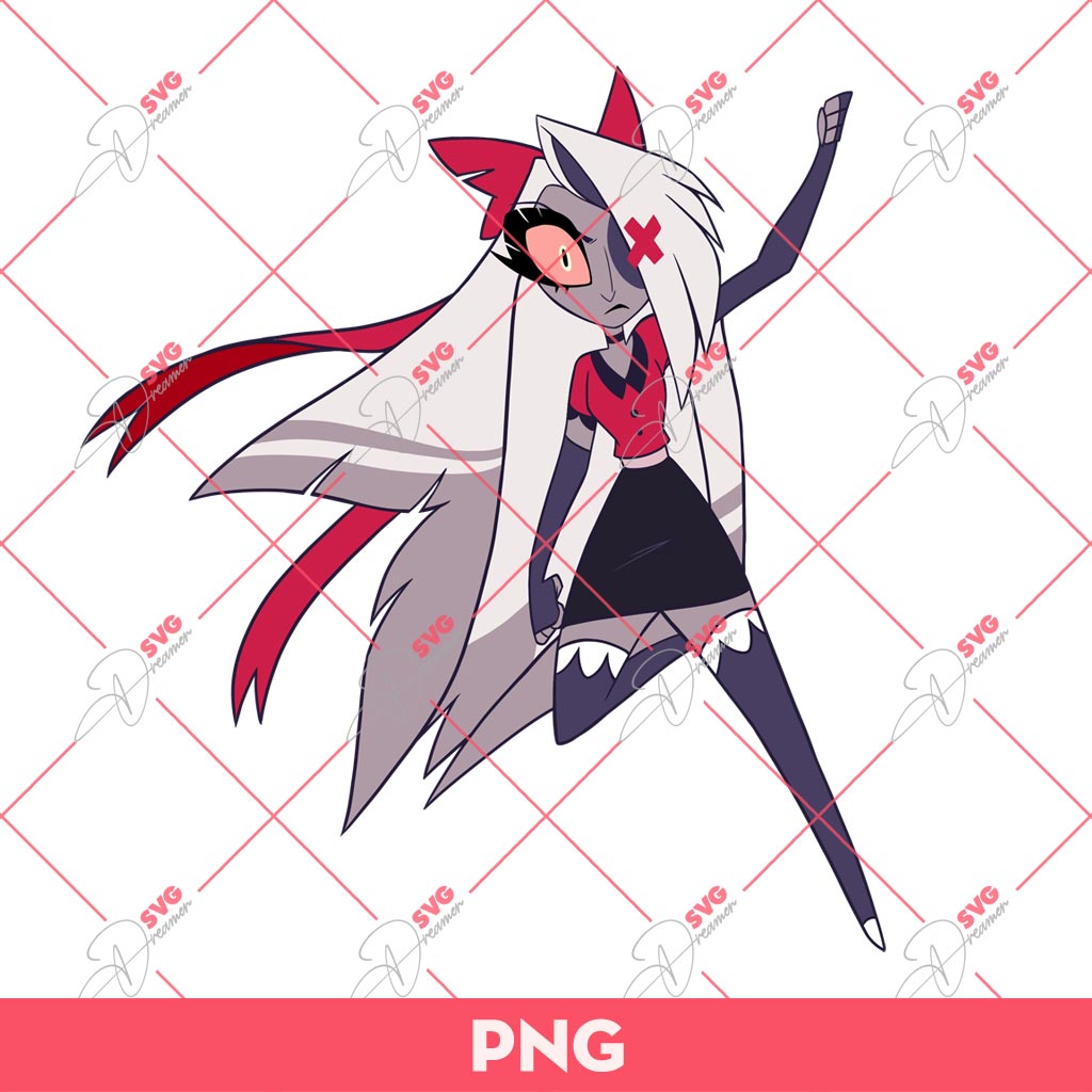 Vaggie Hazbin Hotel PNG, Vaggie PNG, Hazbin Hotel Characters PNG