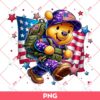 Winnie The Pooh Military PNG, Military Child Month PNG, Proud Military PNG