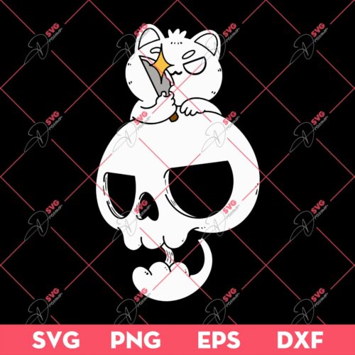 Adopt Me SVG PNG, Cat And Skull SVG PNG