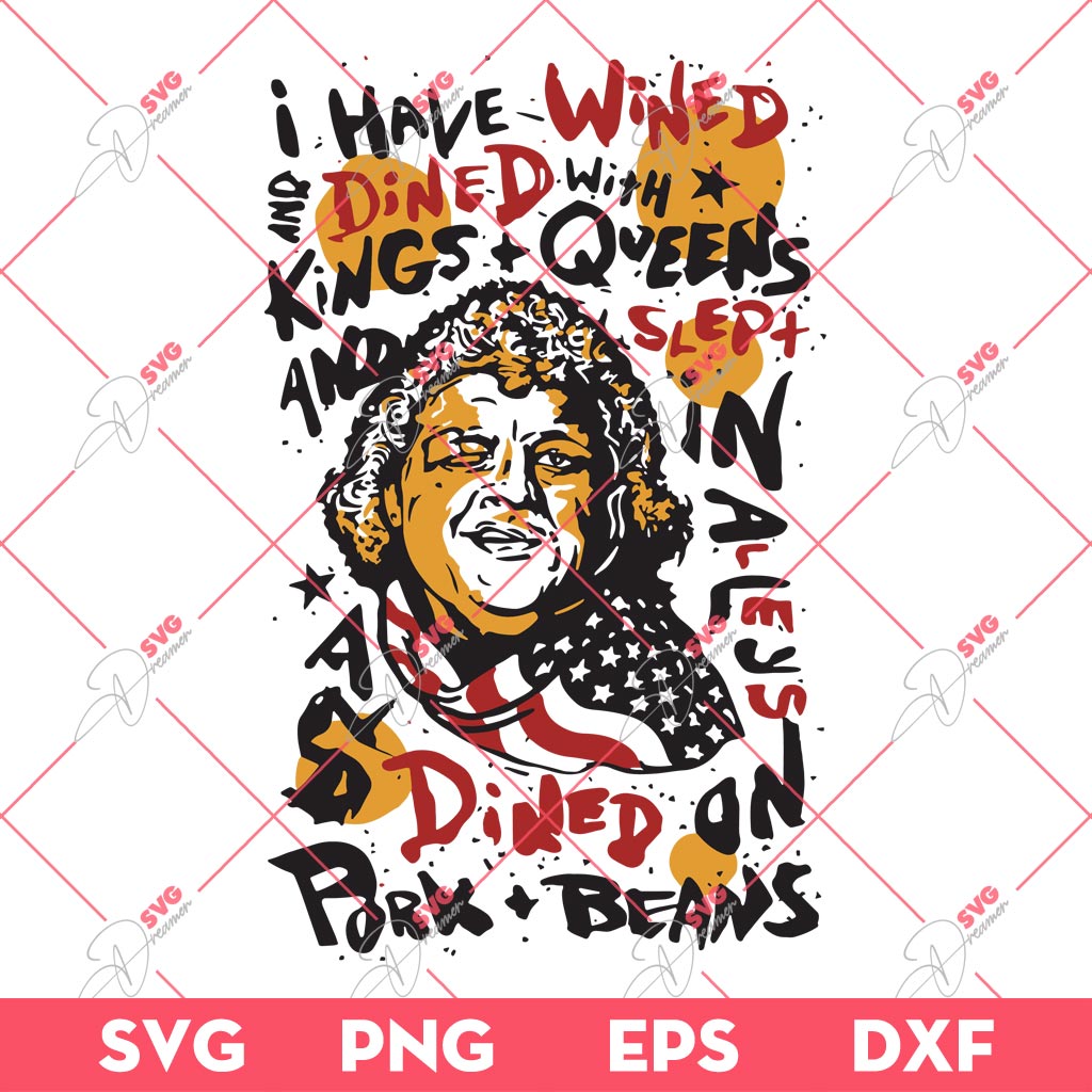 American Dreams Dusty SVG PNG, Dusty Rhodes SVG PNG EPS DXF