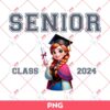 Anna Frozen Graduation 2024 PNG, Disney Anna Princess Senior Class Of 2024 PNG