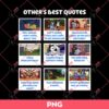 Bandit Best Quotes PNG, Bluey Bandit Heeler Quotes PNG, Bluey PNG