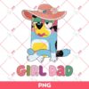 Bandit Heeler Girl Dad Bluey Dog PNG, Fathers Day PNG, Bluey Dad PNG