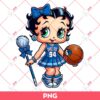 Betty Boop Dallas Mavericks PNG, Cute Betty Boop Basketball PNG