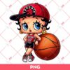 Betty Boop Toronto Raptors PNG, Cute Betty Boop Basketball PNG