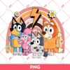 Bluey Family PNG, Bluey Friends PNG