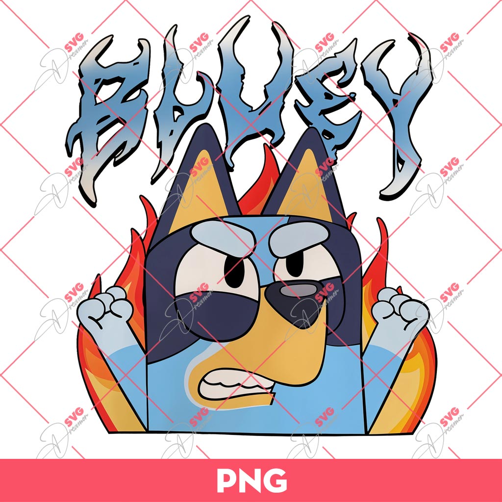 Bluey Metal PNG, Bluey Friends PNG, Bluey PNG