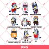 Bluey Morgan Wallen PNG, Bluey PNG, Bandit Heeler Dog PNG