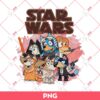 Bluey Star Wars PNG, Starwars Bluey And Friends PNG
