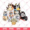 Bluey Star Wars SVG PNG, Muffin Star Wars SVG PNG, Bingo Star Wars SVG PNG EPS DXF