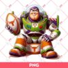 Buzz Lightyear Texas Longhorns Football PNG, Toy Story Football PNG